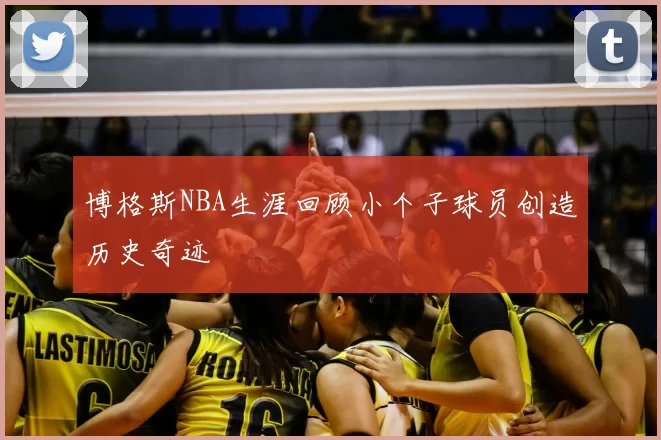 博格斯NBA生涯回顾小个子球员创造历史奇迹
